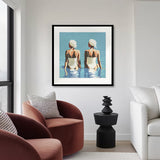 Gemini Reflections II X-Large (1015mm W x 1015mm H) / Clear Acrylic