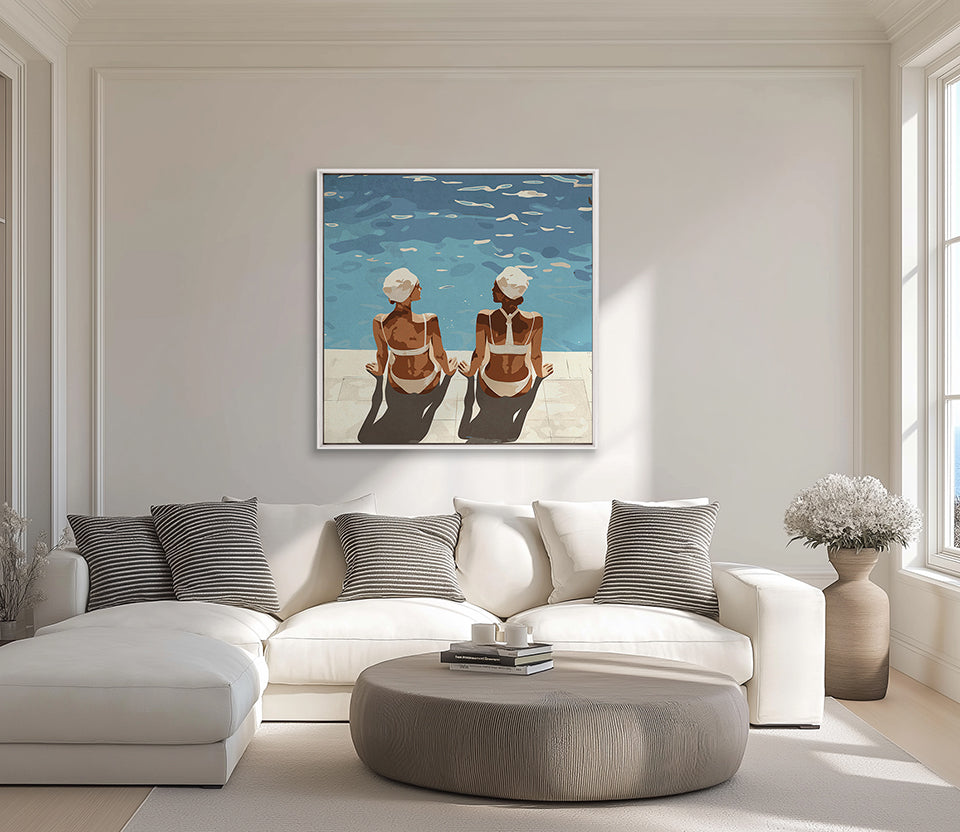 Gemini Reflections III (Canvas)