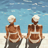 Gemini Reflections III (Canvas) Large (860mm W x 860mm H)