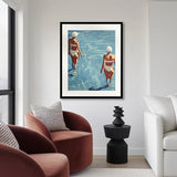 Gemini Reflections IV X-Large (1000mm W x 1400mm H) / Clear Acrylic