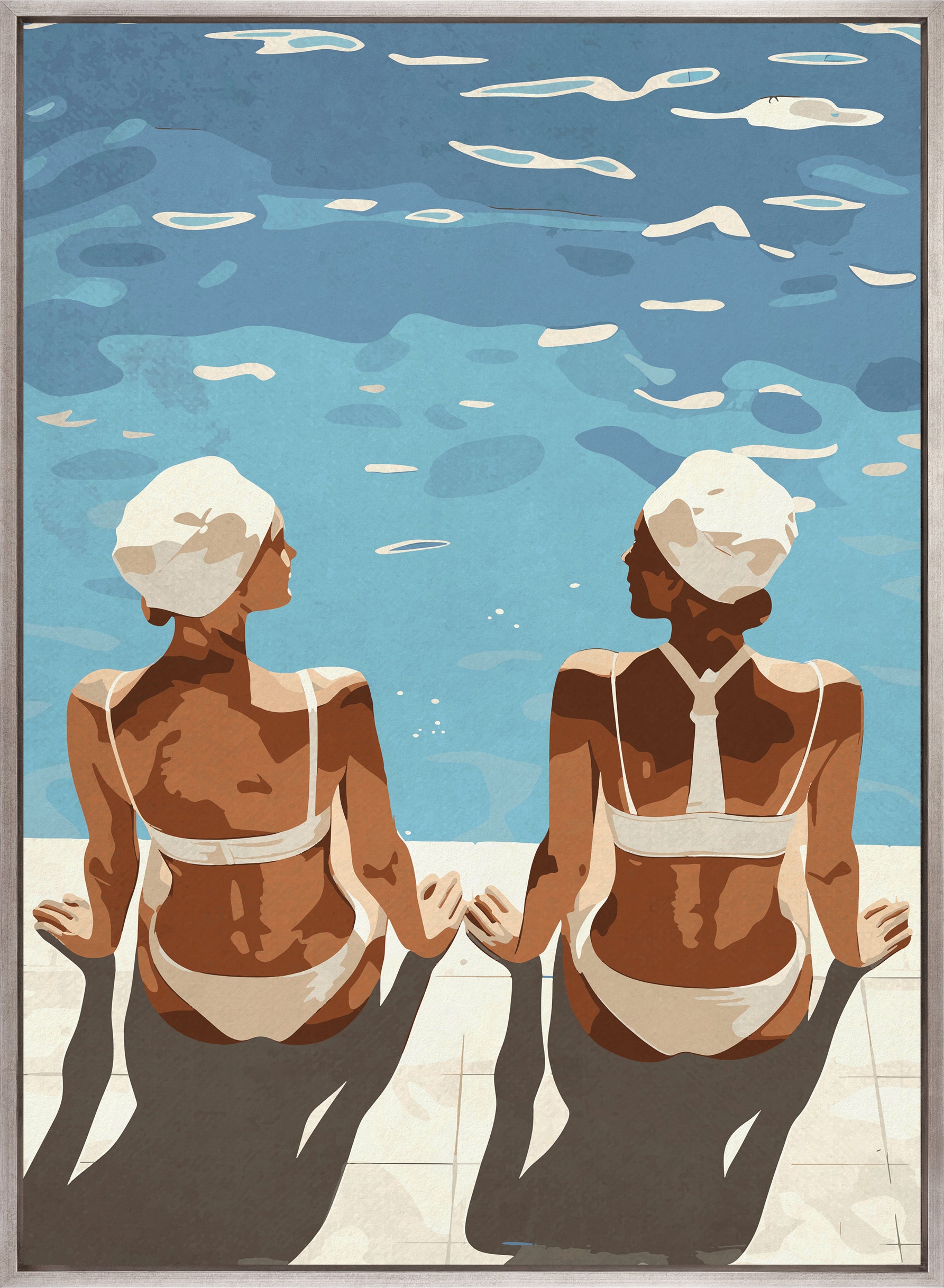 Gemini Reflections V (Canvas)