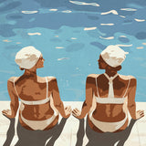 Gemini Reflections V (Canvas) Large (903mm W x 1109mm H)
