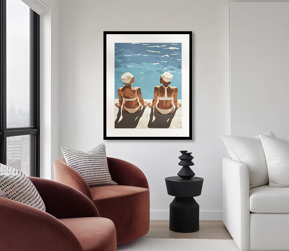 Gemini Reflections V X-Large (1000mm W x 1400mm H) / Clear Acrylic