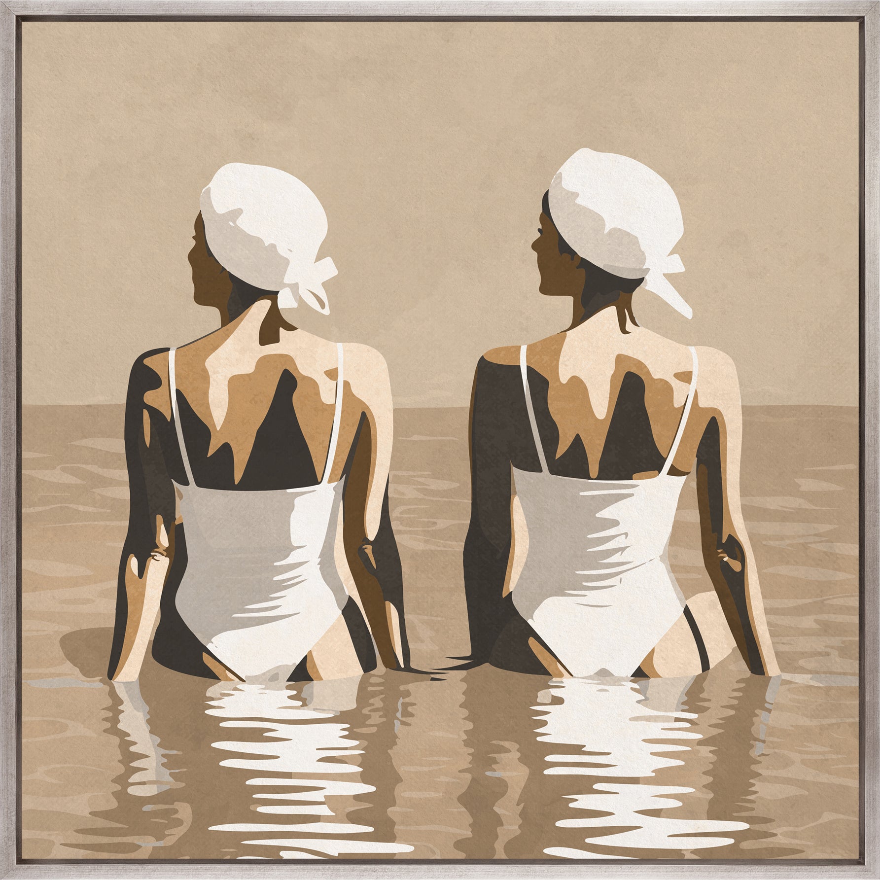 Gemini Reflections VII (Canvas)
