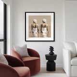 Gemini Reflections VII X-Large (1015mm W x 1015mm H) / Clear Acrylic