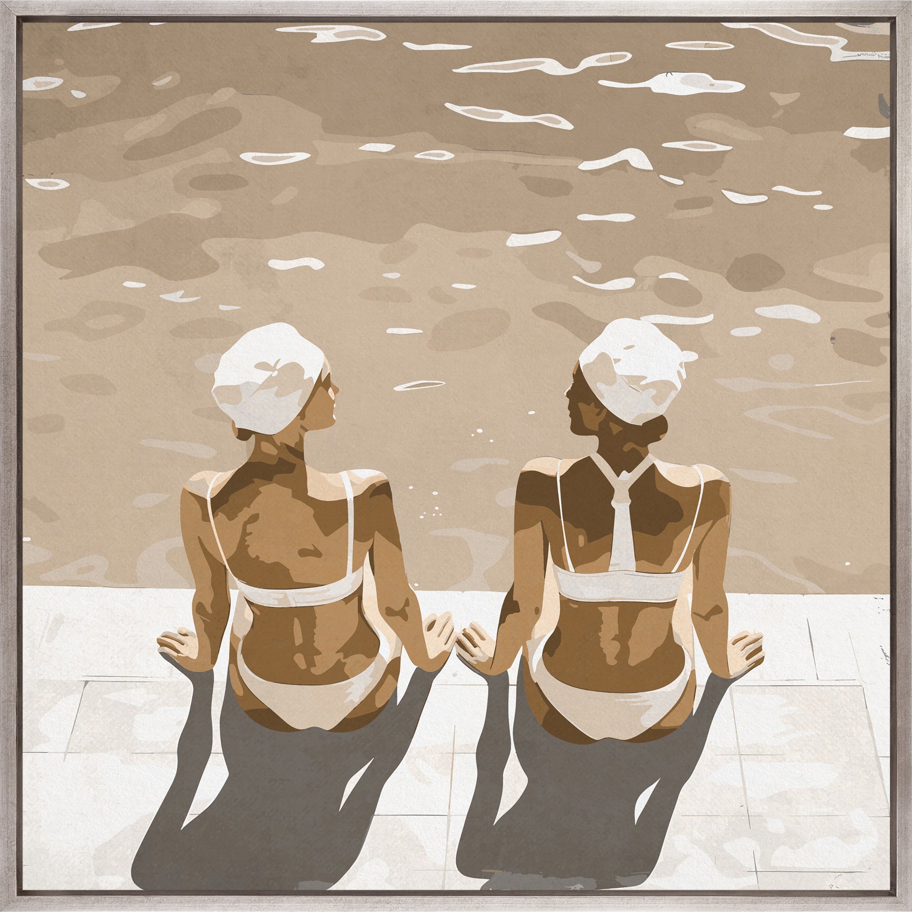 Gemini Reflections VIII (Canvas)