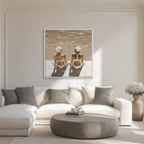 Gemini Reflections VIII (Canvas) Large (860mm W x 860mm H)