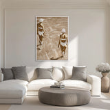 Gemini Reflections IX (Canvas) Large (903mm W x 1109mm H)