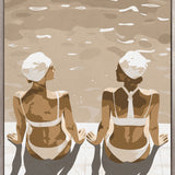 Gemini Reflections X (Canvas) Large (903mm W x 1109mm H)