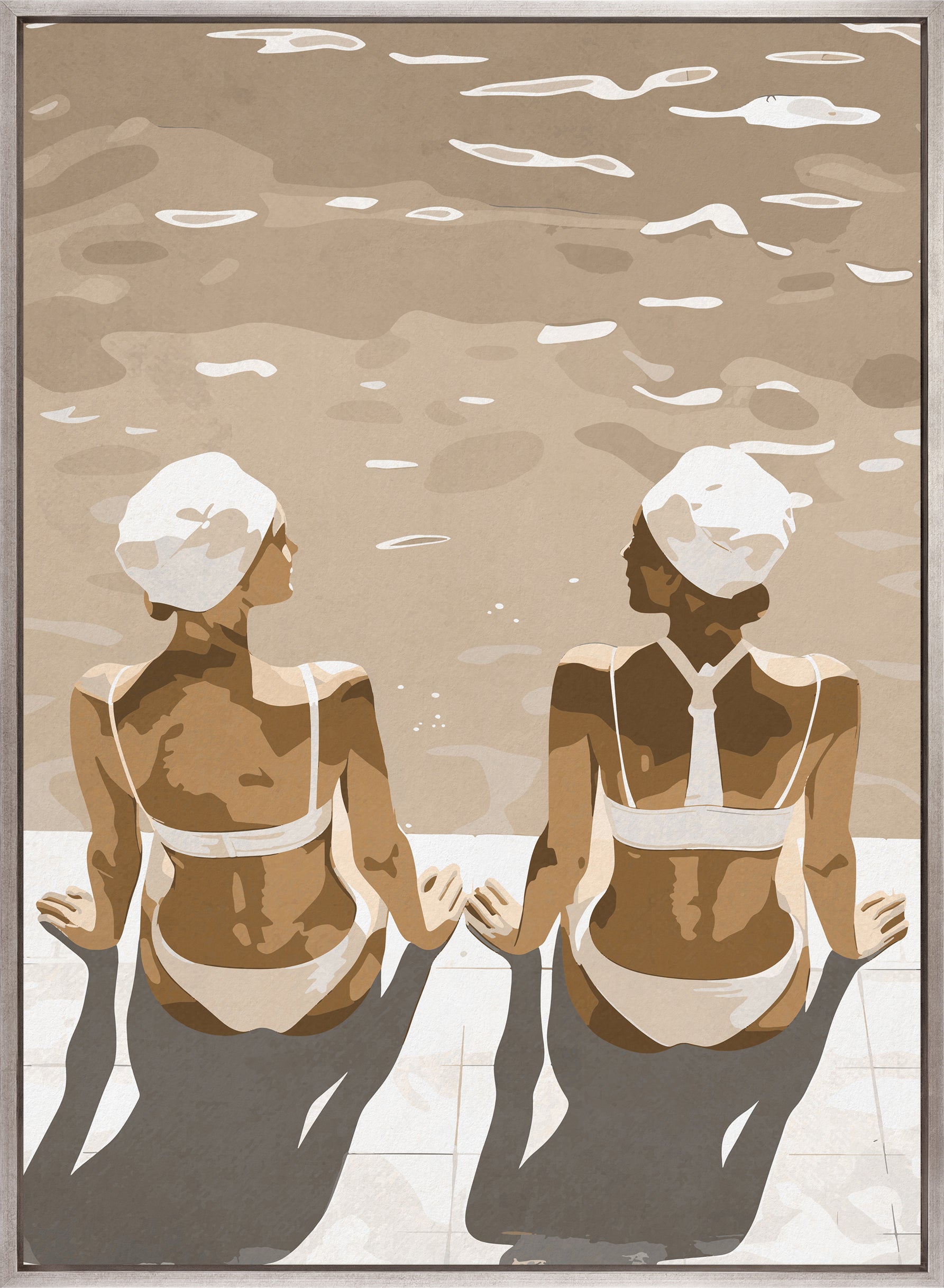 Gemini Reflections X (Canvas)