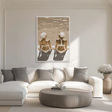 Gemini Reflections X (Canvas) Large (903mm W x 1109mm H)