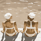 Gemini Reflections X (Canvas) Large (903mm W x 1109mm H)