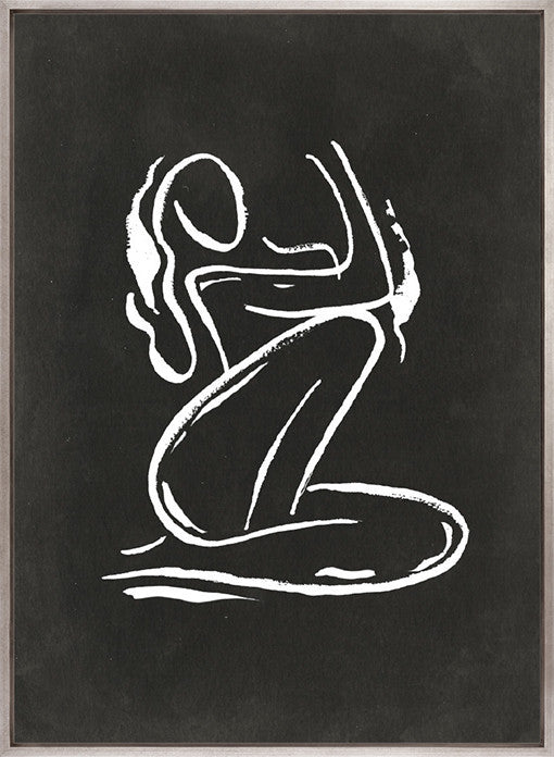 Modern Nude Form V (Canvas)
