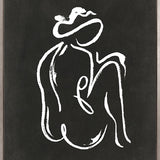 Modern Nude Form VI (Canvas)