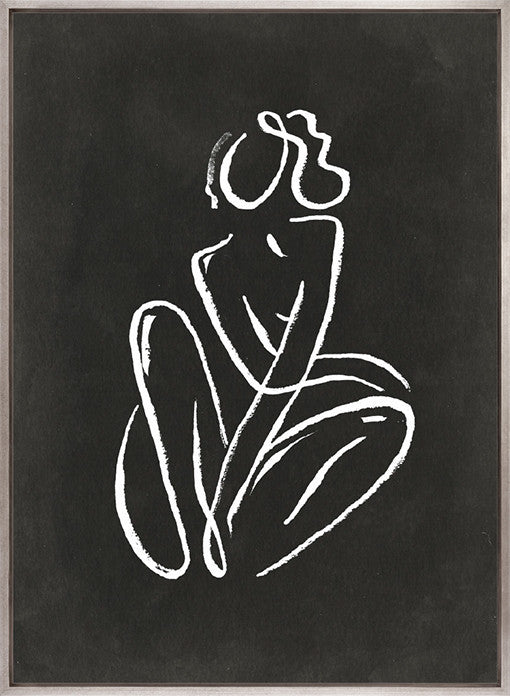 Modern Nude Form VIII (Canvas)