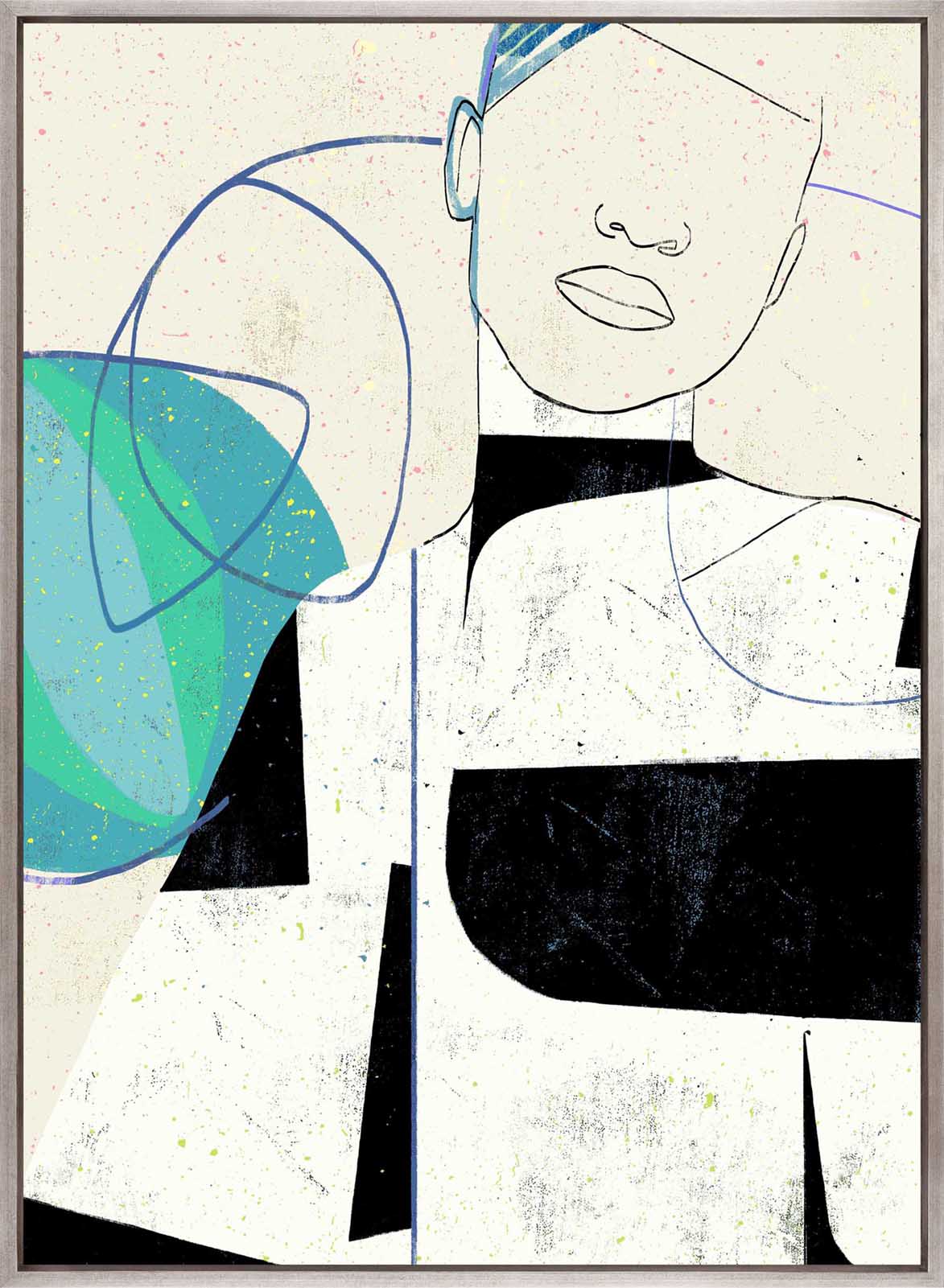 Gertrude and Sadie I (Canvas)