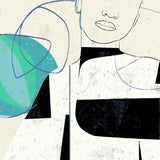 Gertrude and Sadie I (Canvas) Large (903mm W x 1109mm H)
