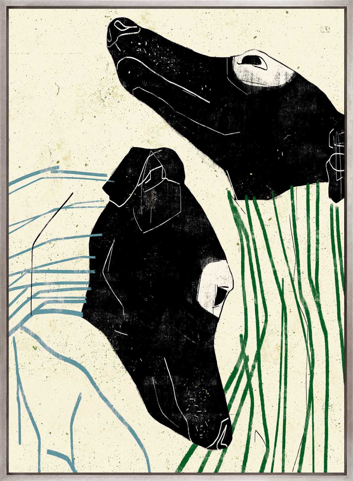 Gertrude and Sadie IV (Canvas)