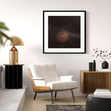 Gurrutu VI Small (550mm W x 550mm H) / Standard Clear Glass