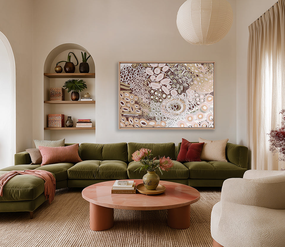 Guurrawin Dreaming III (Canvas)