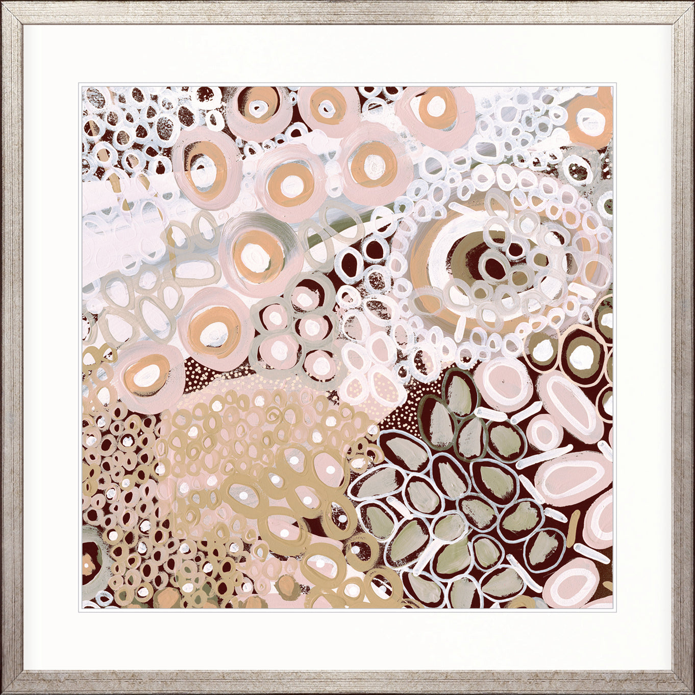 Guurrawin Dreaming IV X-Large (1000mm W x 1400mm H) / Clear Acrylic