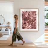 Guurrawin Dreaming XV X-Large (1000mm W x 1400mm H) / Clear Acrylic