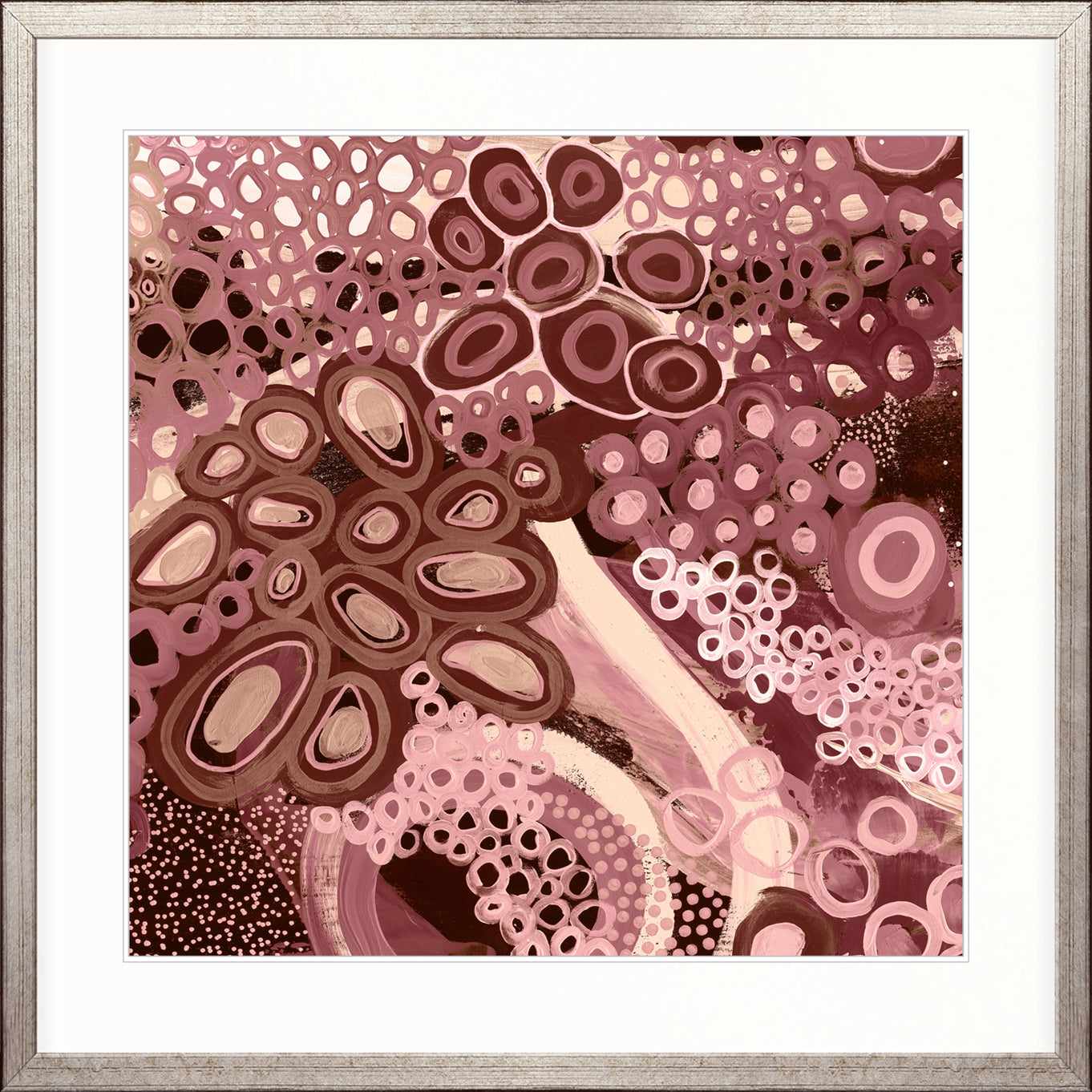 Guurrawin Dreaming XVII X-Large (1000mm W x 1400mm H) / Clear Acrylic