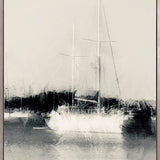 Yacht Abstraction III (Canvas)