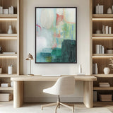 Hallie Abstract II (Canvas) Large (903mm W x 1109mm H)