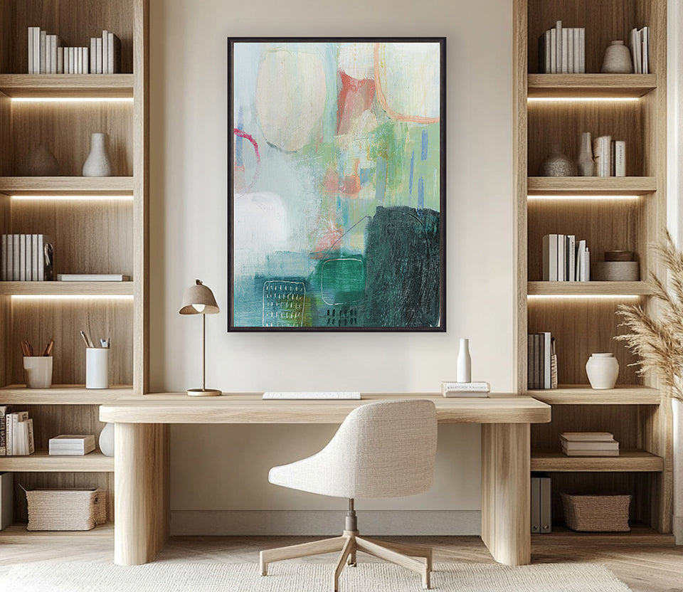 Hallie Abstract II (Canvas)