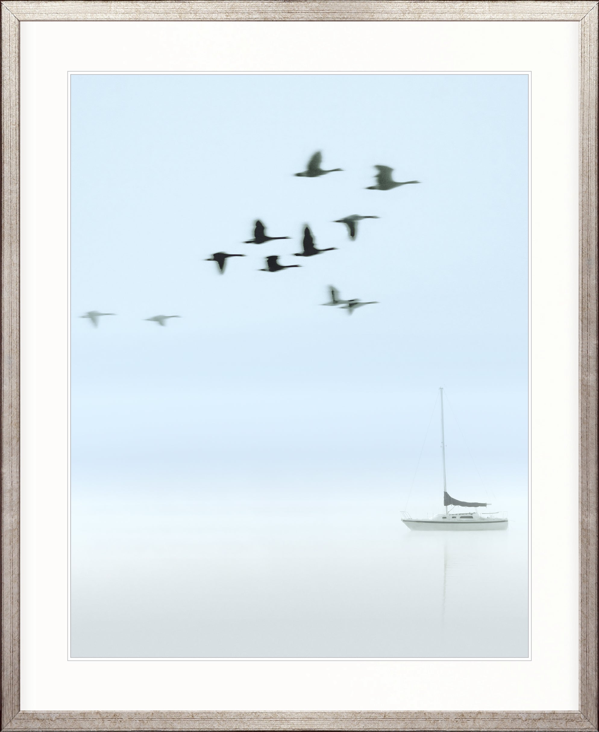 Harbour Drift I X-Large (1000mm W x 1400mm H) / Clear Acrylic