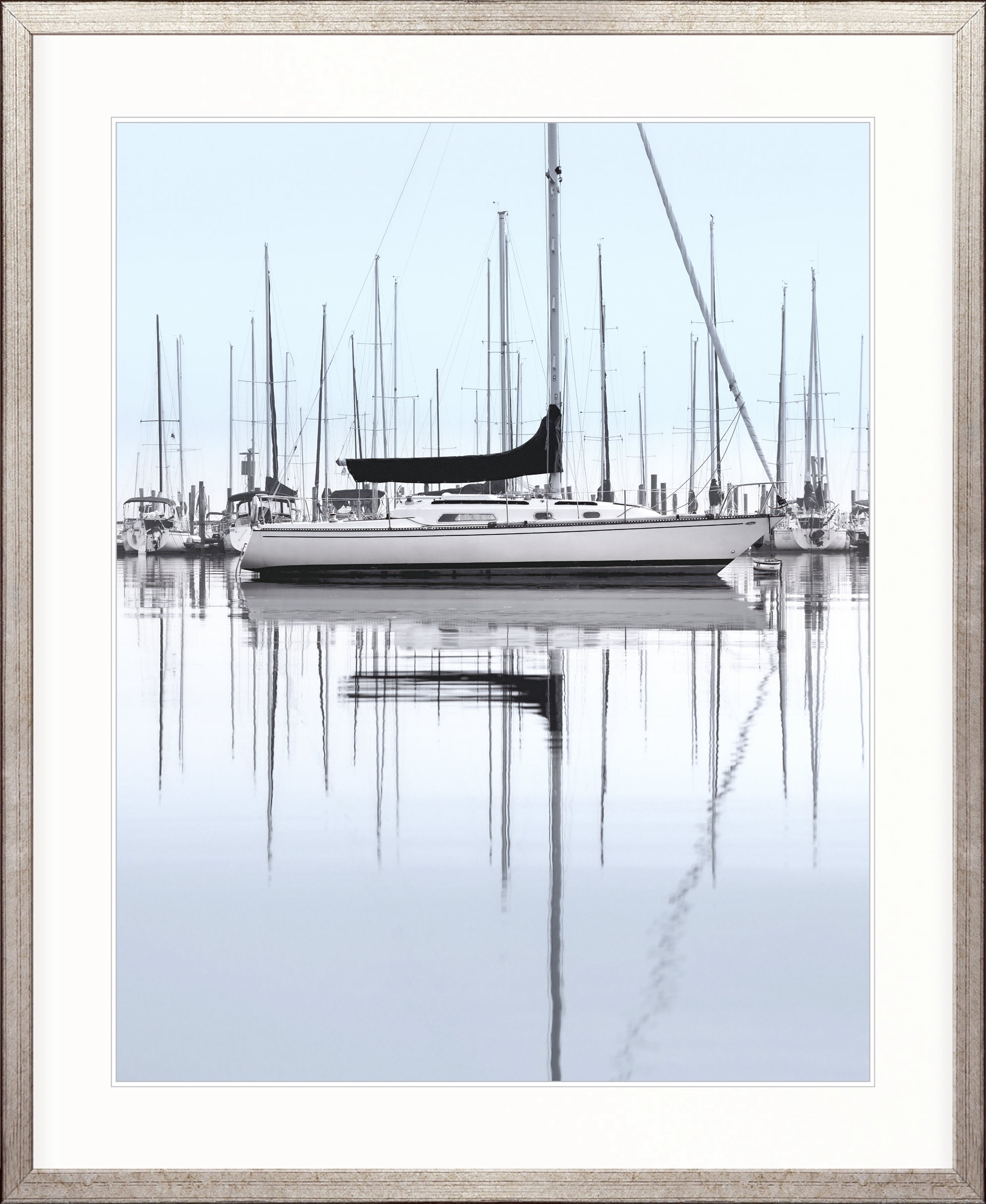 Harbour Drift II X-Large (1000mm W x 1400mm H) / Clear Acrylic