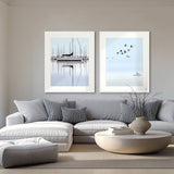 Harbour Drift II X-Large (1000mm W x 1400mm H) / Clear Acrylic