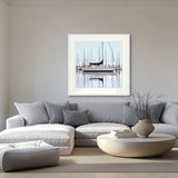 Harbour Drift VI X-Large (1015mm W x 1015mm H) / Clear Acrylic