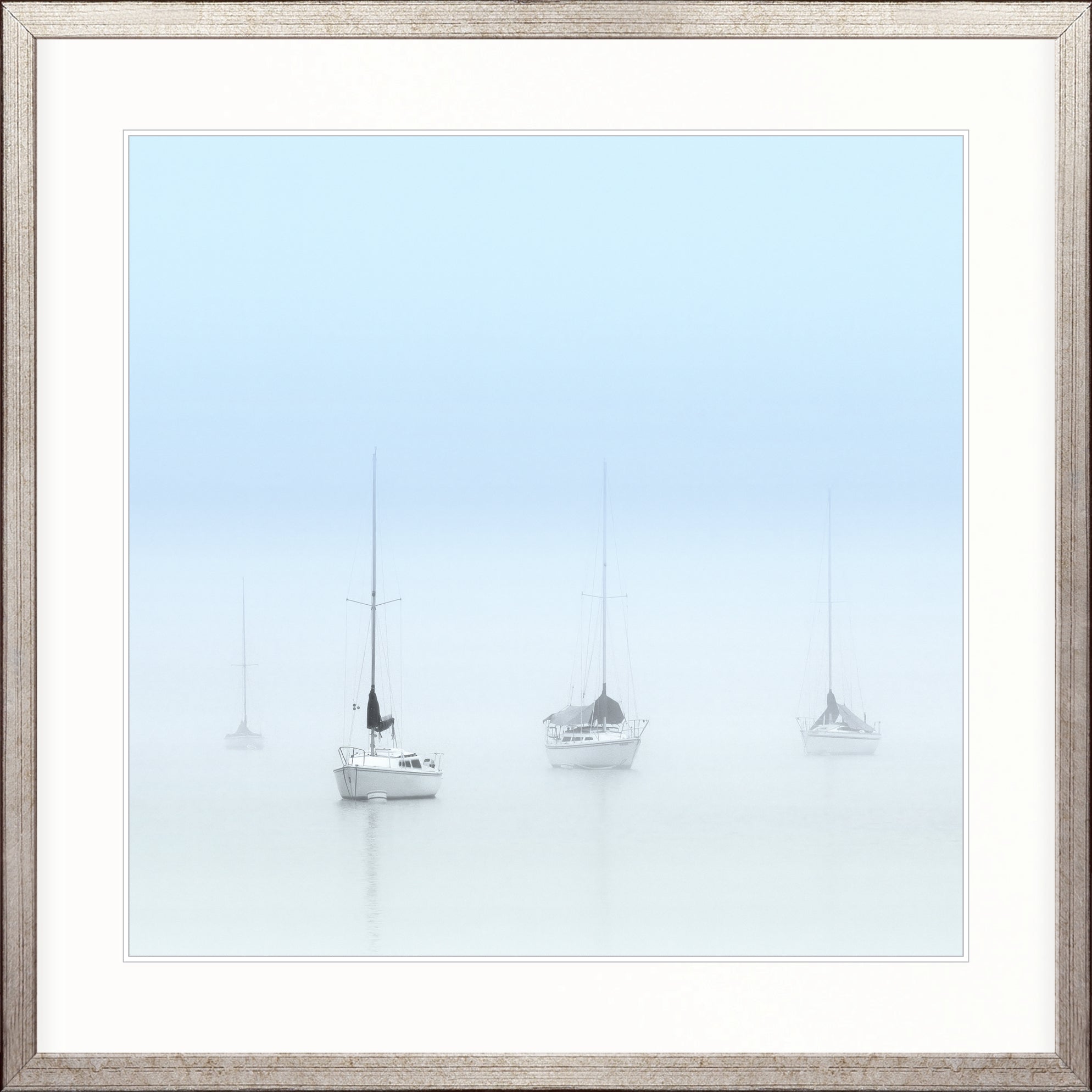 Harbour Drift VIII X-Large (1015mm W x 1015mm H) / Clear Acrylic