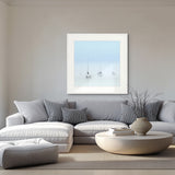 Harbour Drift VIII X-Large (1015mm W x 1015mm H) / Clear Acrylic