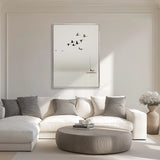 Harbour Drift IX (Canvas) Large (903mm W x 1109mm H)