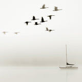 Harbour Drift IX (Canvas) Large (903mm W x 1109mm H)