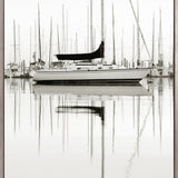 Harbour Drift X (Canvas) Large (903mm W x 1109mm H)
