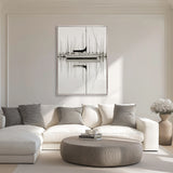 Harbour Drift X (Canvas) Large (903mm W x 1109mm H)