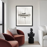 Harbour Drift X X-Large (1000mm W x 1400mm H) / Clear Acrylic