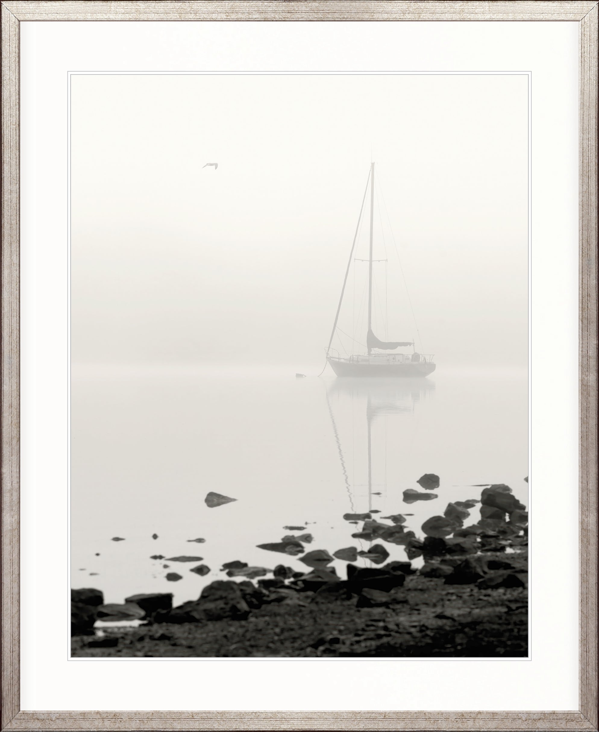 Harbour Drift XII X-Large (1000mm W x 1400mm H) / Clear Acrylic