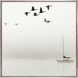 Harbour Drift XIII (Canvas) Large (860mm W x 860mm H)