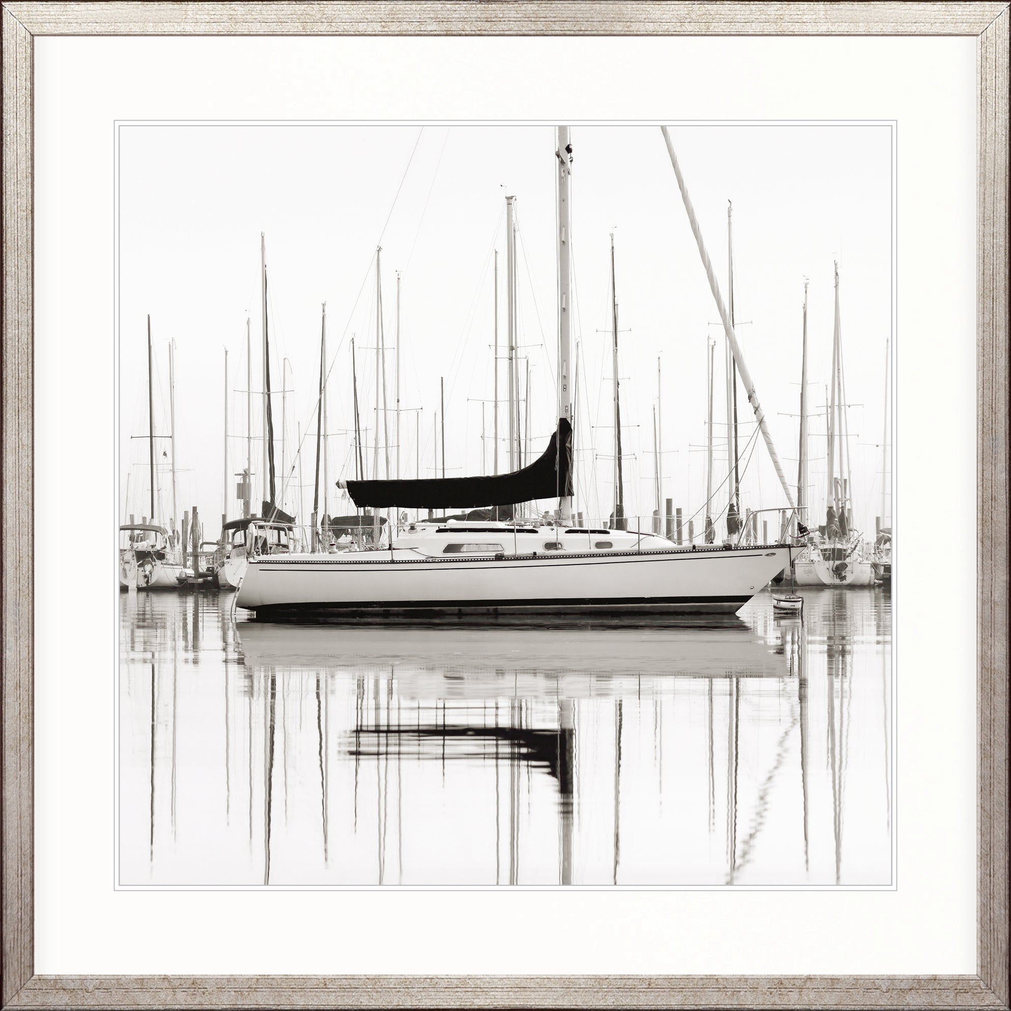 Harbour Drift XIV X-Large (1015mm W x 1015mm H) / Clear Acrylic