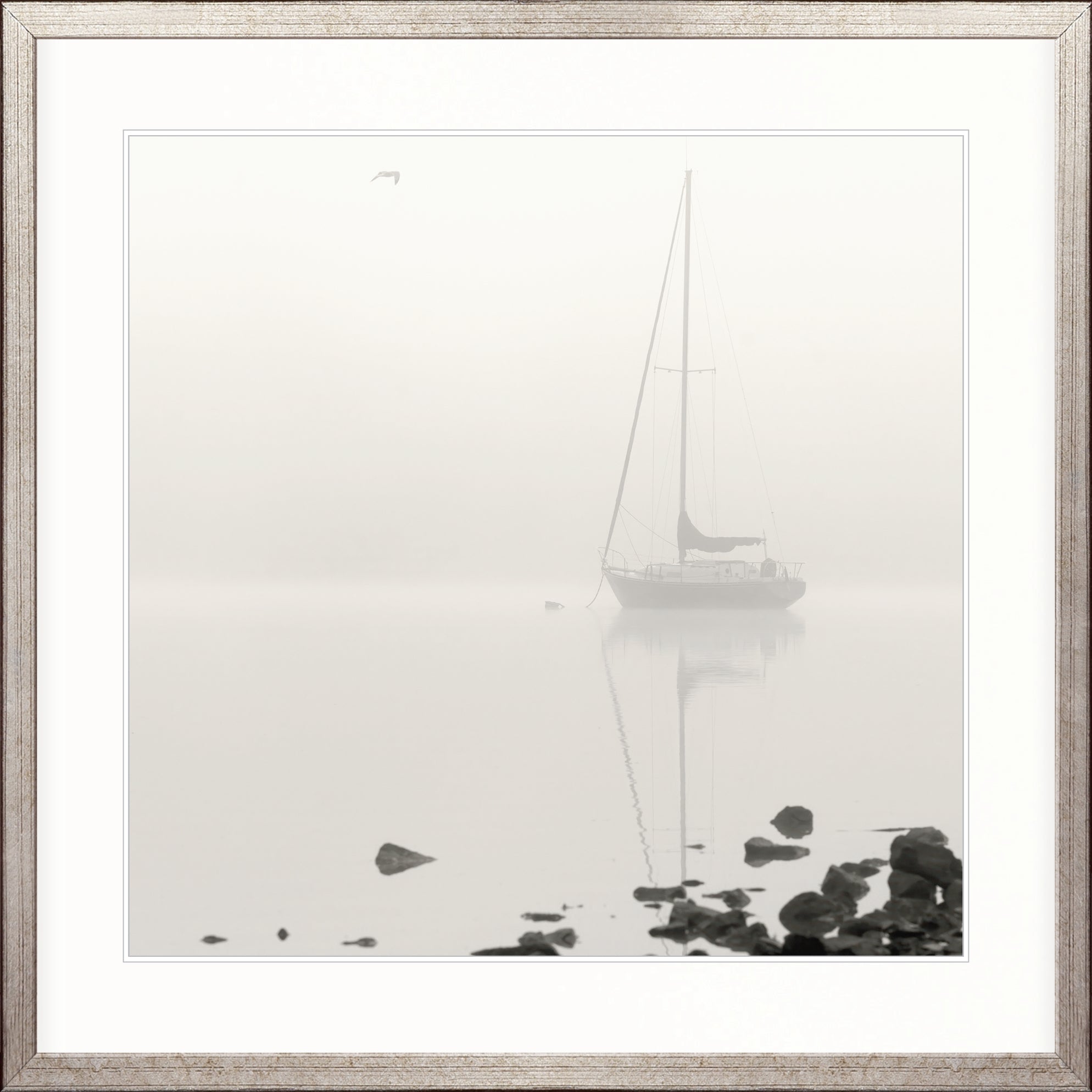 Harbour Drift XV X-Large (1015mm W x 1015mm H) / Clear Acrylic