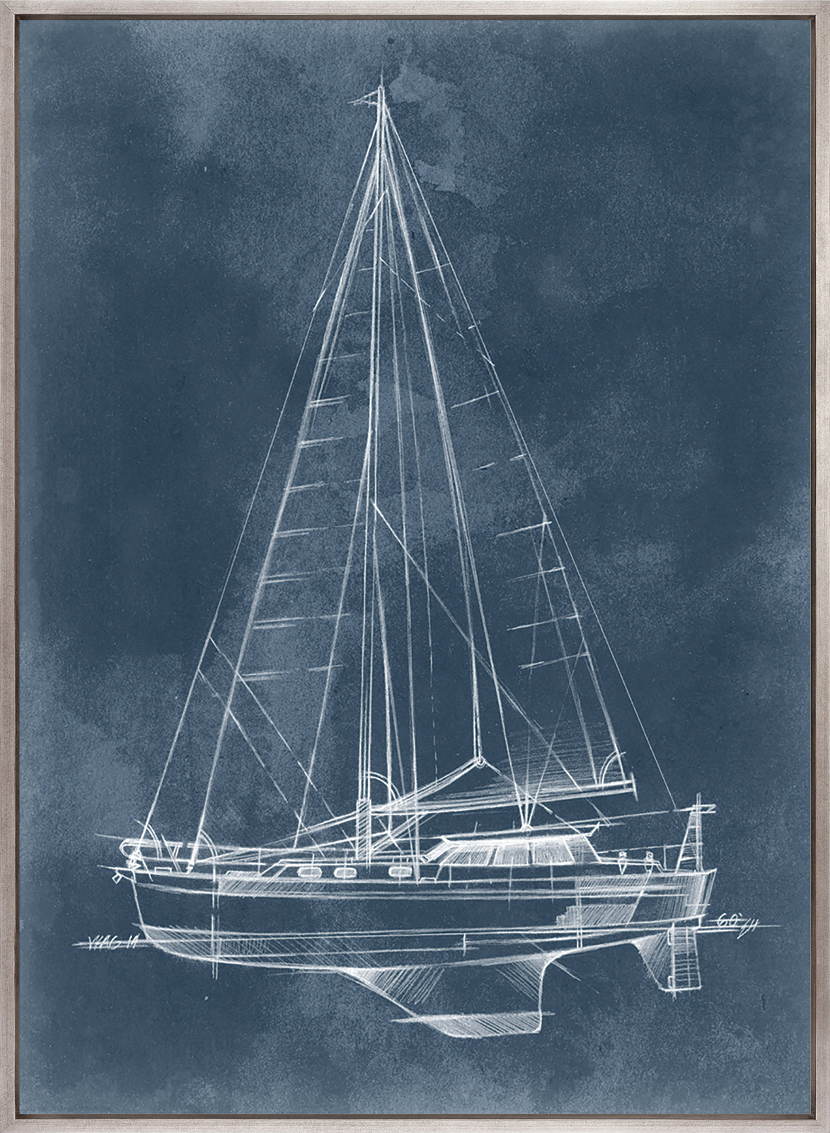 Sail Away I (Canvas)