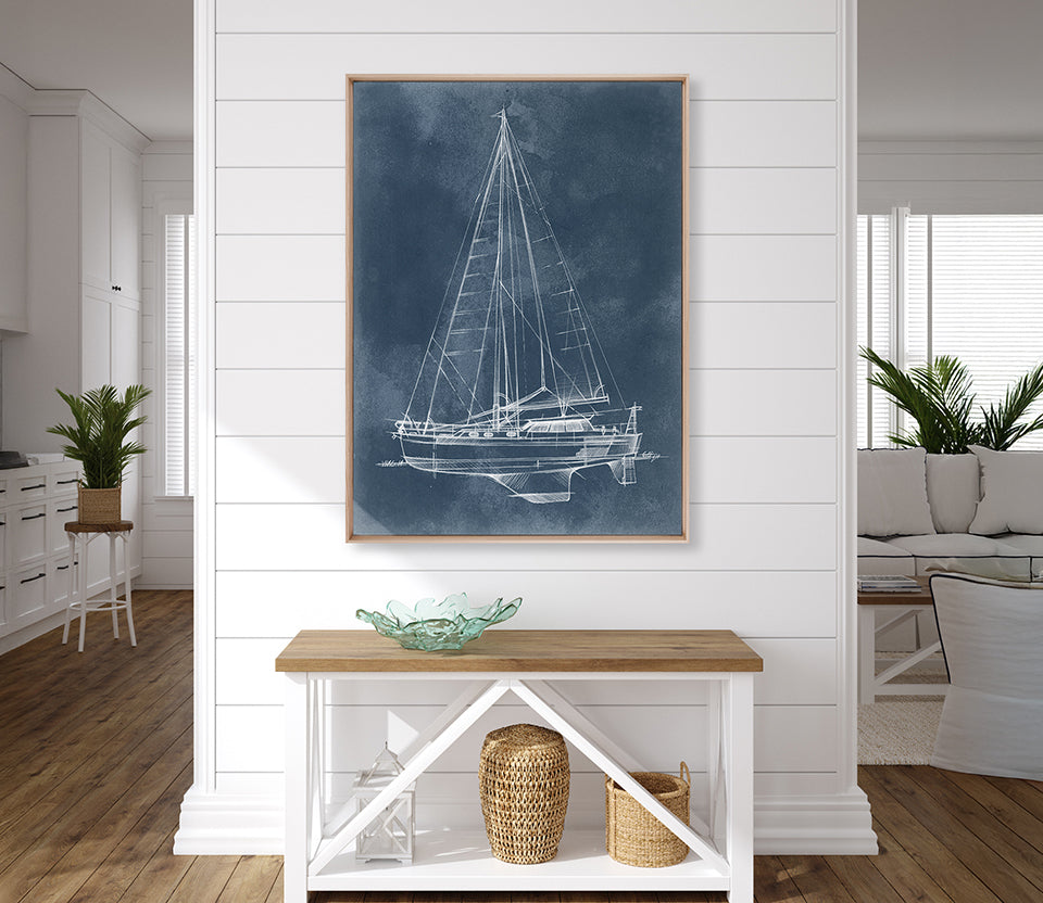 Sail Away I (Canvas)