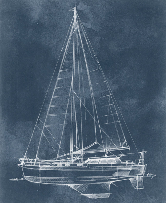 Sail Away II (Canvas)