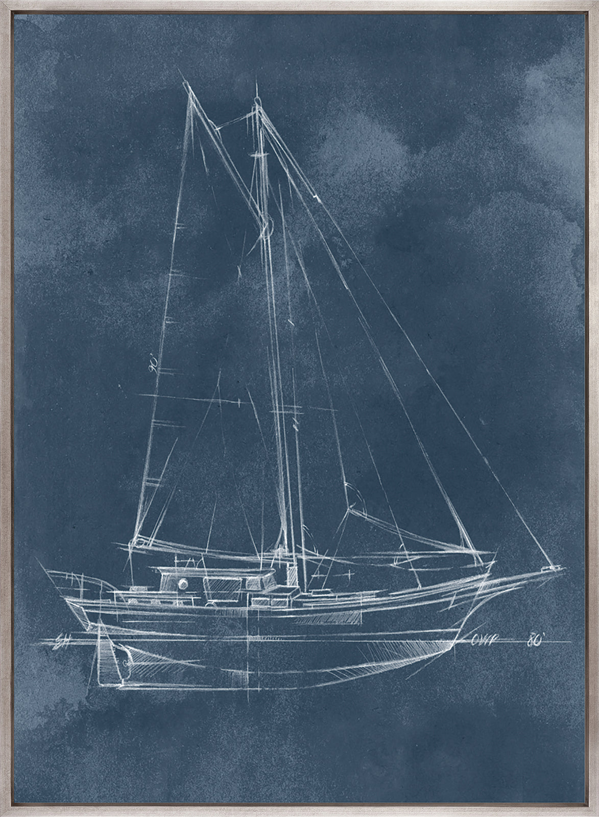 Sail Away III (Canvas)