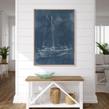 Sail Away III (Canvas) Large (903mm W x 1109mm H)